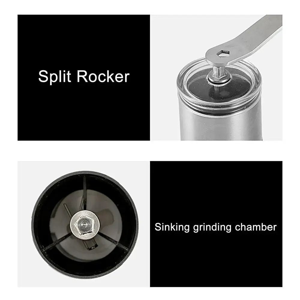Manual Coffee Grinder Coffee Bean Grinder Manual Burr Hand Coffee Grinder Unique Gift for Camping