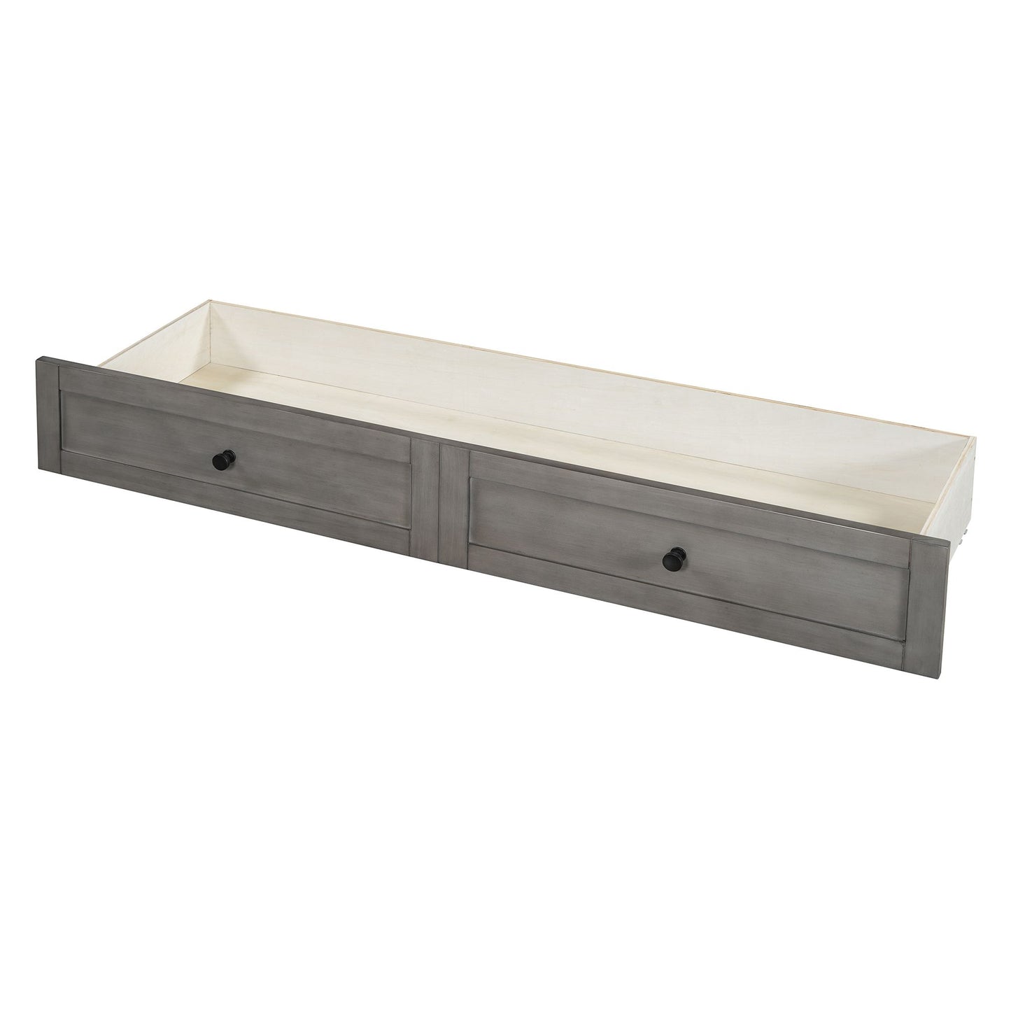 Queen Size Murphy Bed with Large Drawers & USB Ports