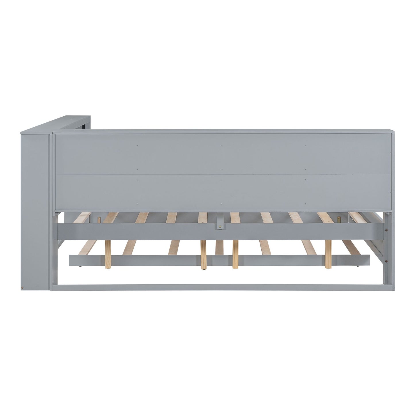 Wooden Full Size DayBed with Twin Size Trundle