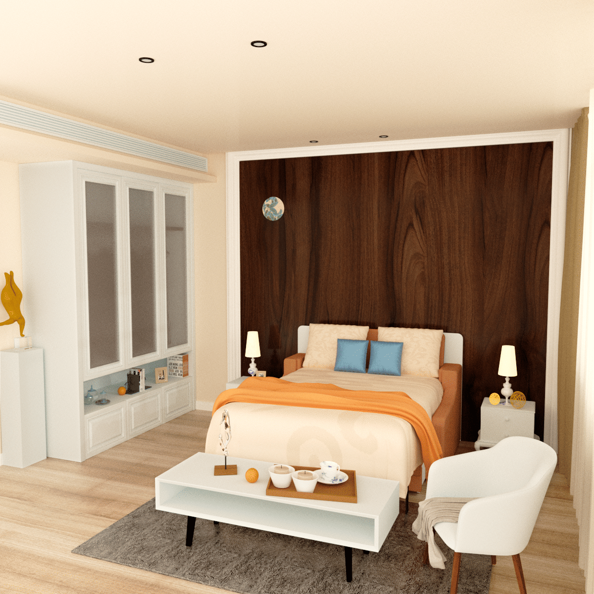 Morden Design Vertical Murphy Bed with Sofa