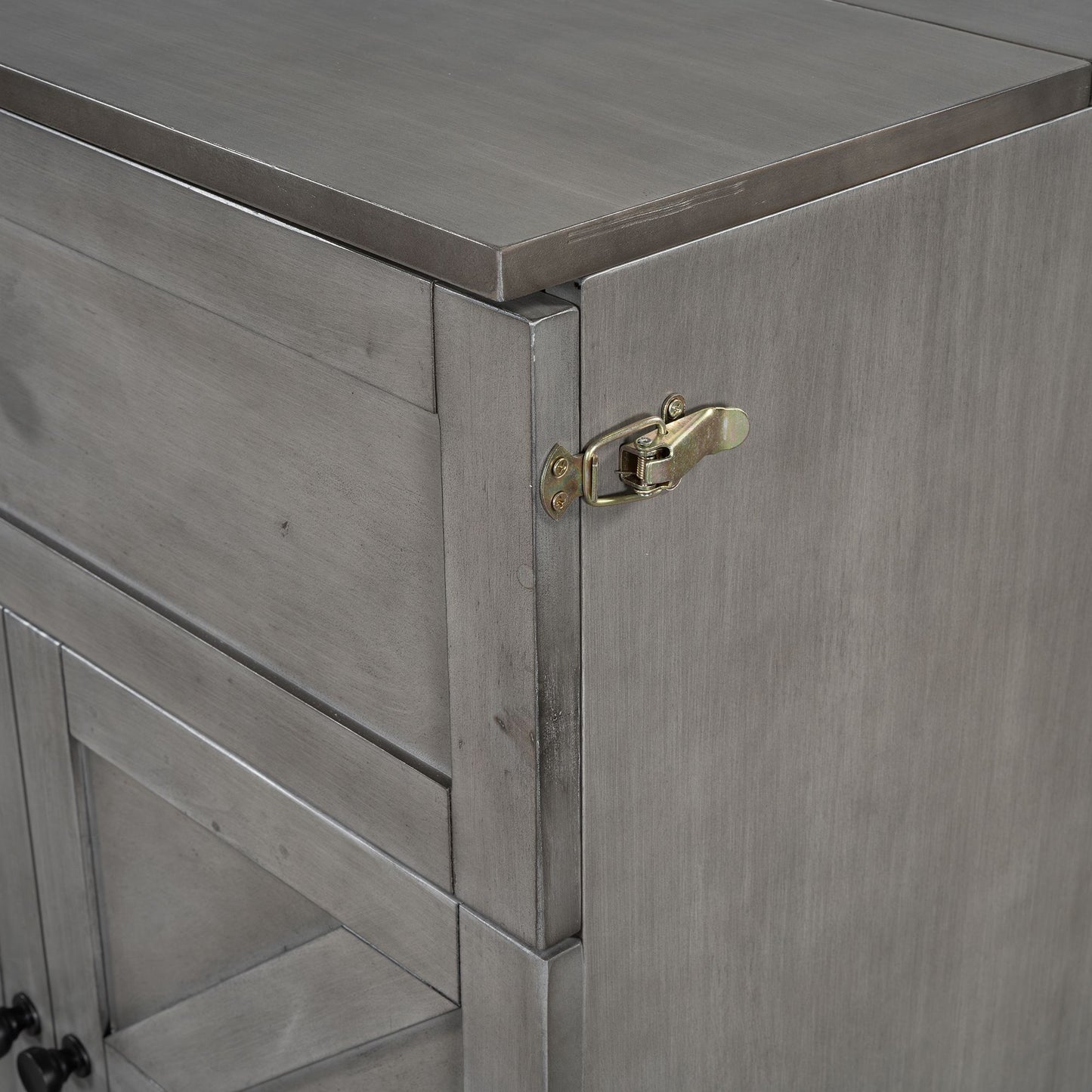 Queen Size Murphy Bed with Large Drawers & USB Ports