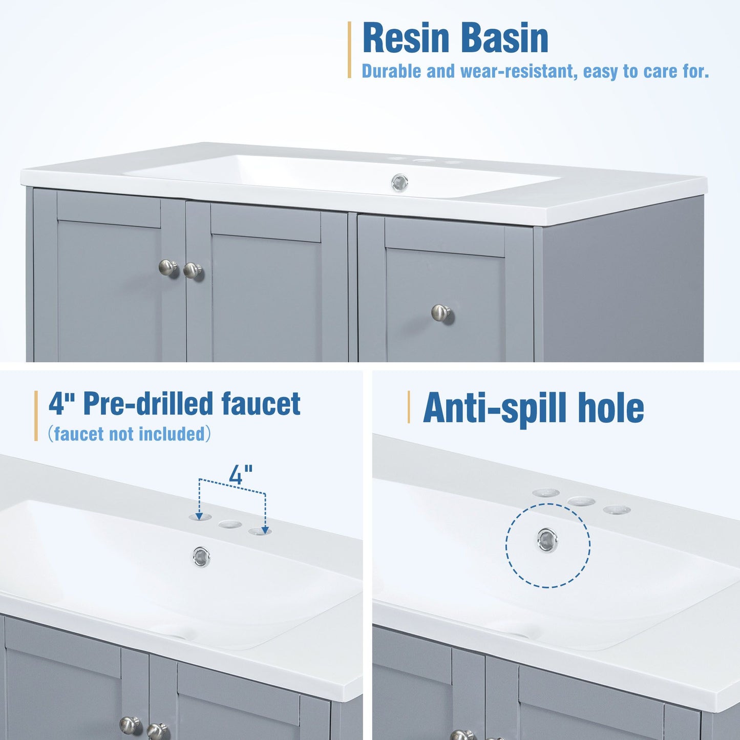 36 Inch Modern Bathroom Vanity