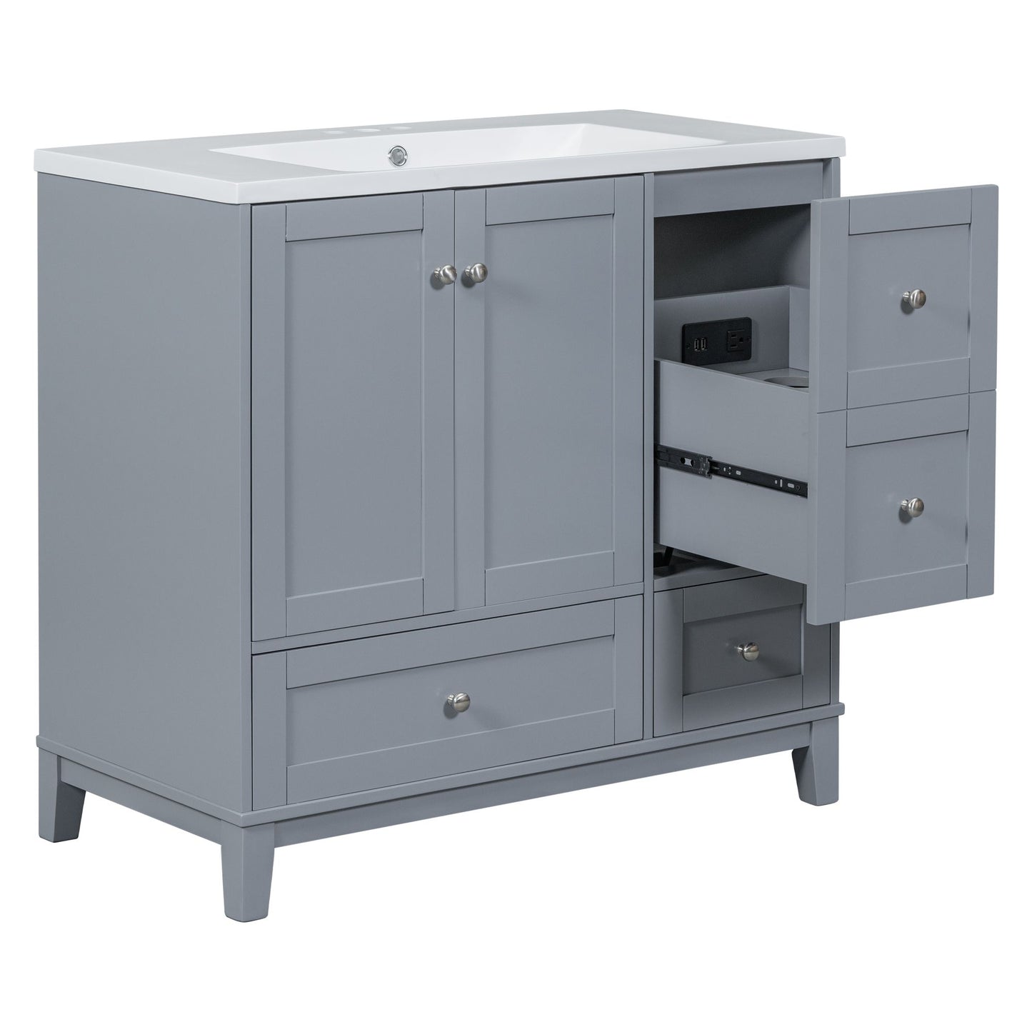 36 Inch Modern Bathroom Vanity