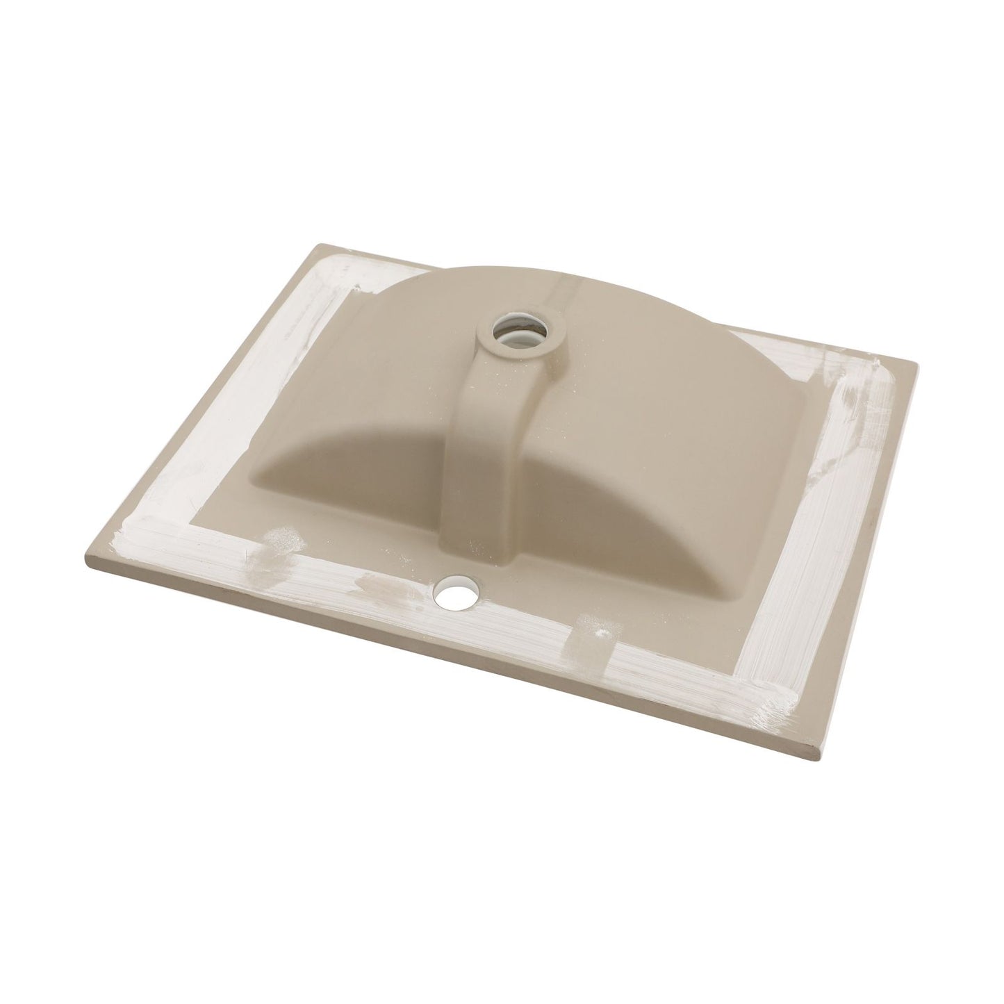 24"x18" White Rectangular Single Vanity Top