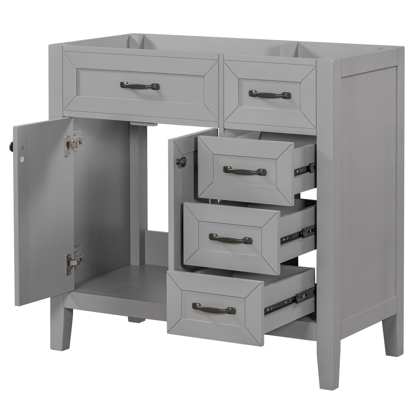 36" Bathroom Vanity without Sink