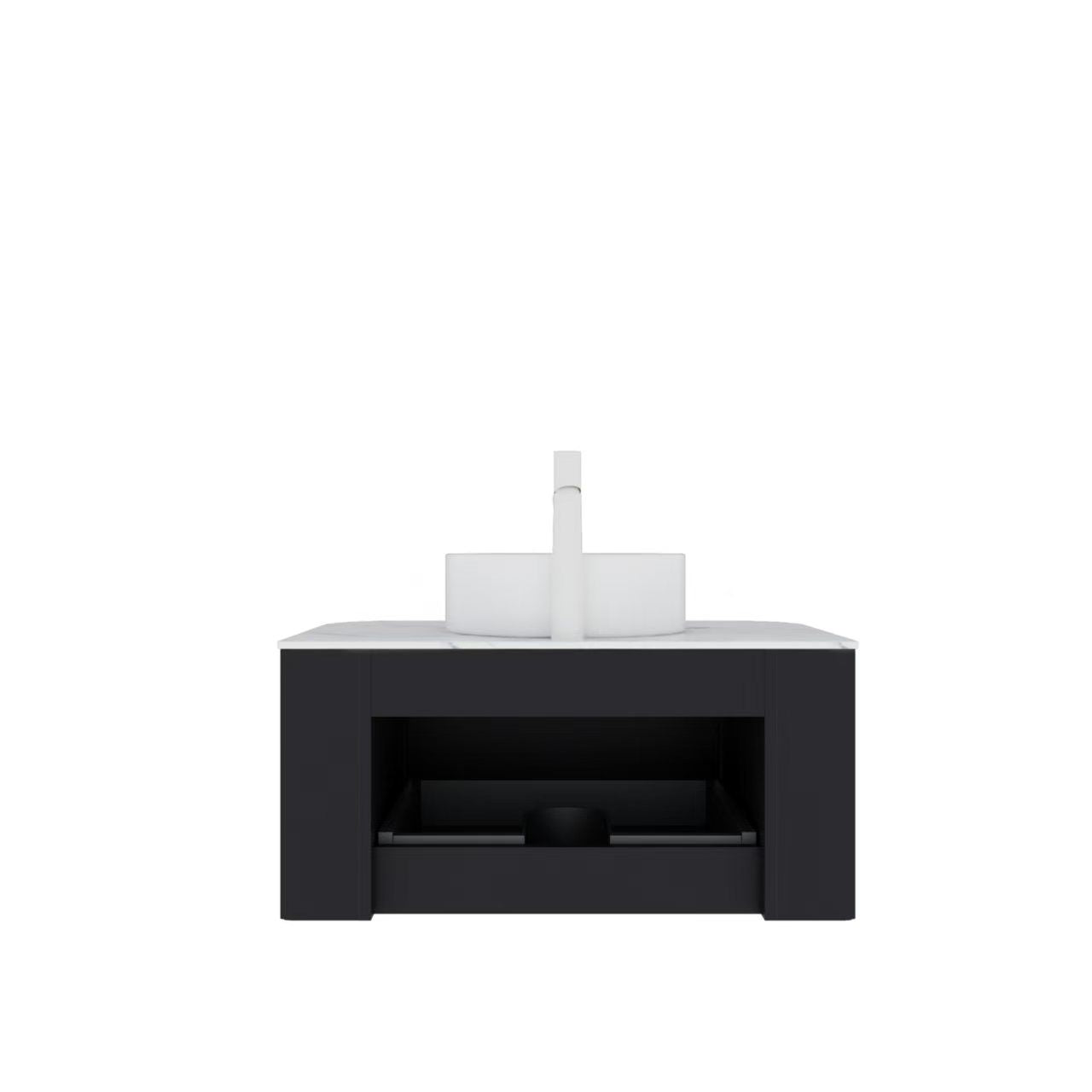 DINA 30" Bathroom Vanity with Sink, Black