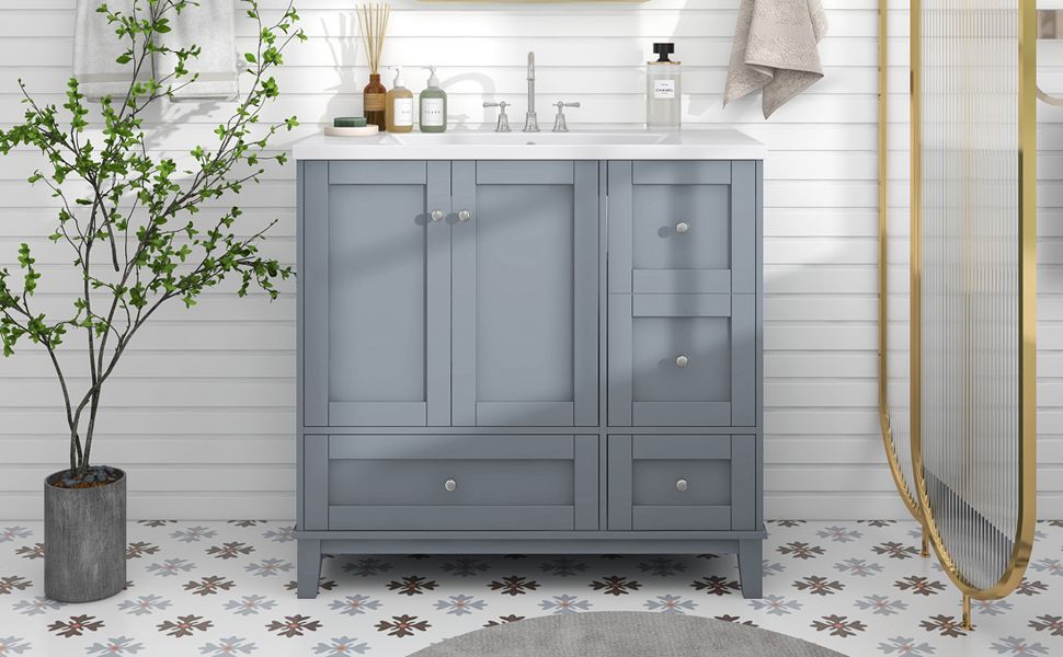 36 Inch Modern Bathroom Vanity