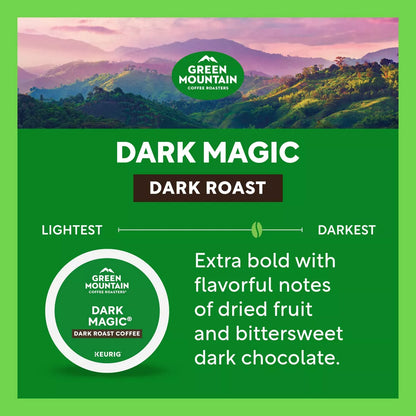 Green Mountain Coffee Dark Magic Dark Roast Coffee Pods
