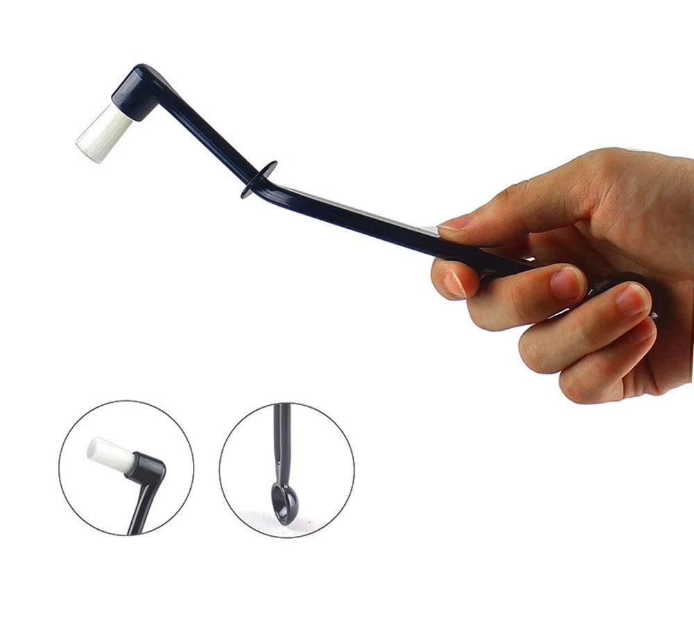 Coffee Machine Cleaning Brush with Spoon for Espresso Machine / Coffee Cleaning Tool Coffee Machine Tools