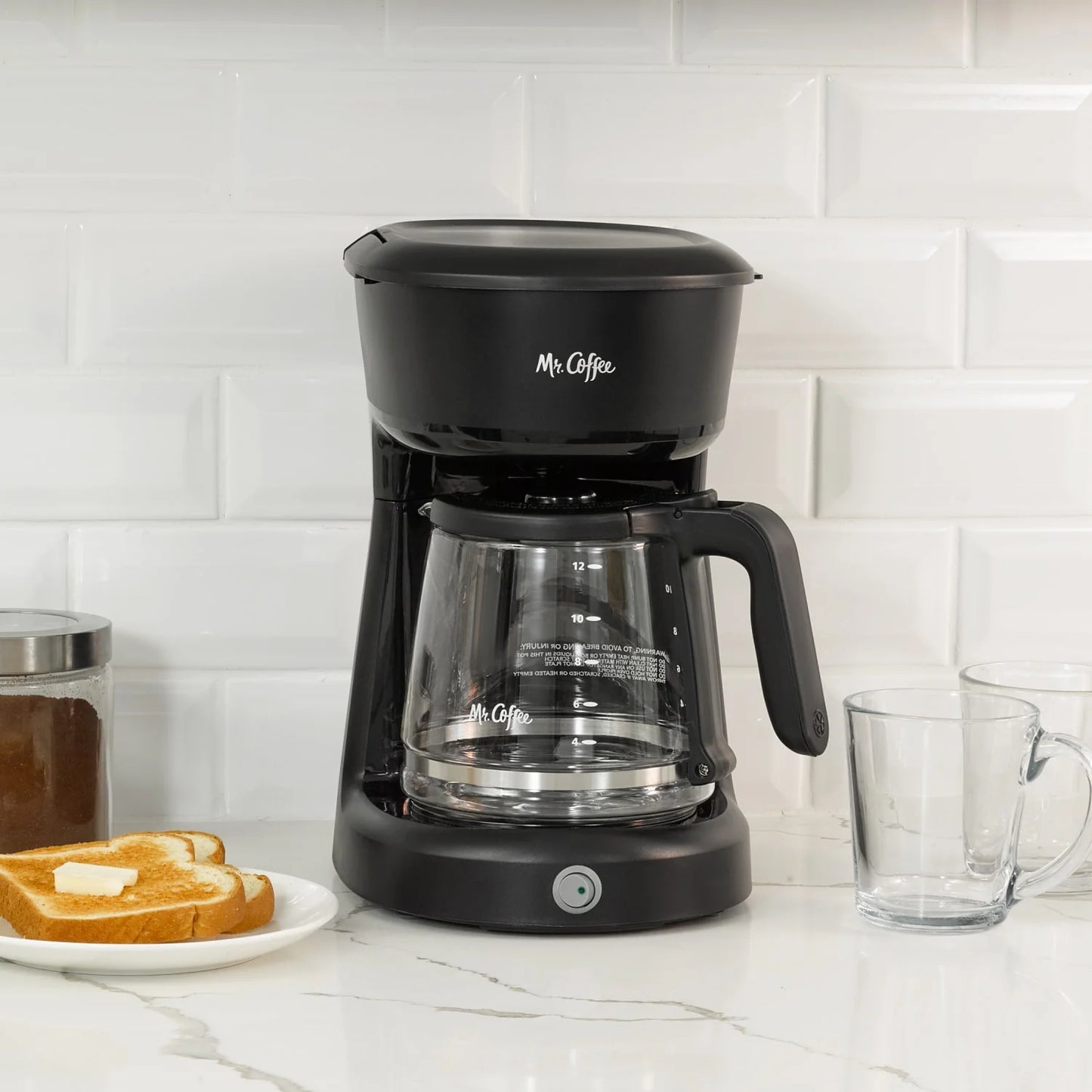 12-Cup Switch Coffee Maker, Black