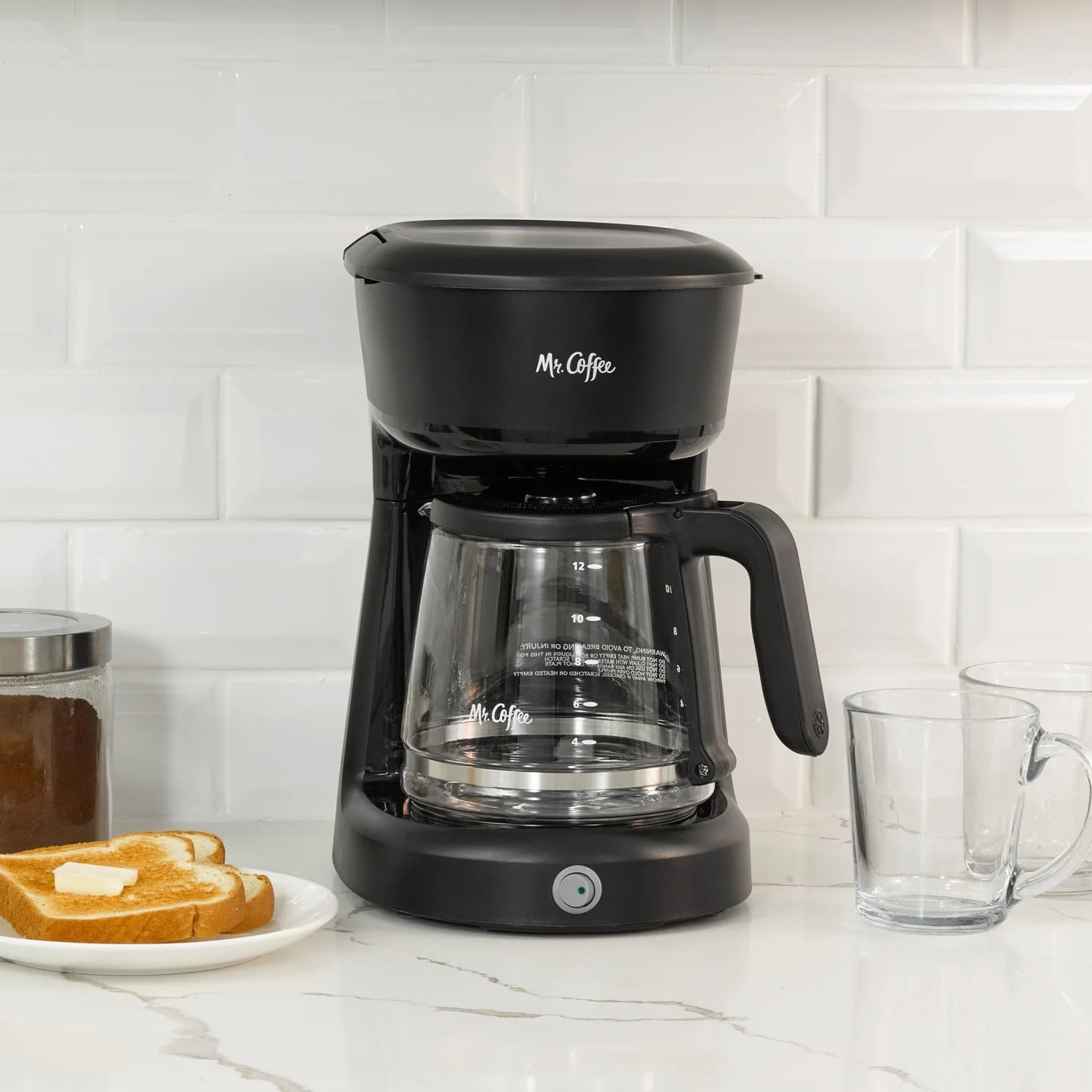 12-Cup Switch Coffee Maker, Black