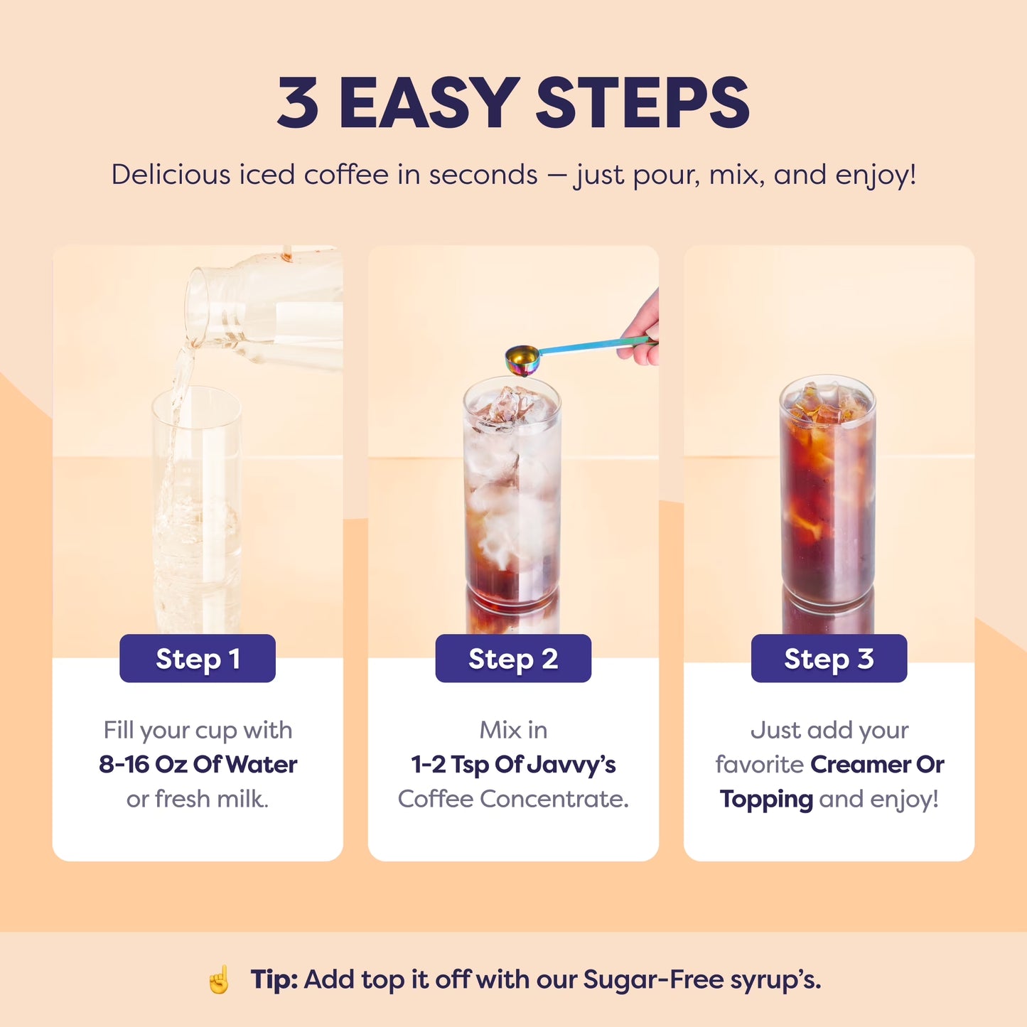 Coffee Concentrate - Cold Brew Coffee, Perfect for Instant Iced Coffee, Cold Brewed Coffee and Hot Coffee, 35 Servings - Caramel Brulee