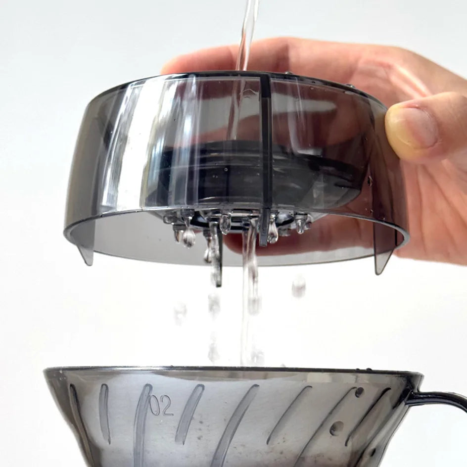 Coffee Filter Drip Shower V02 Coffee Dripper V Shape Pour over Coffee Dripper Hand Brew Coffee Filter Cup Plastic 60 Degree