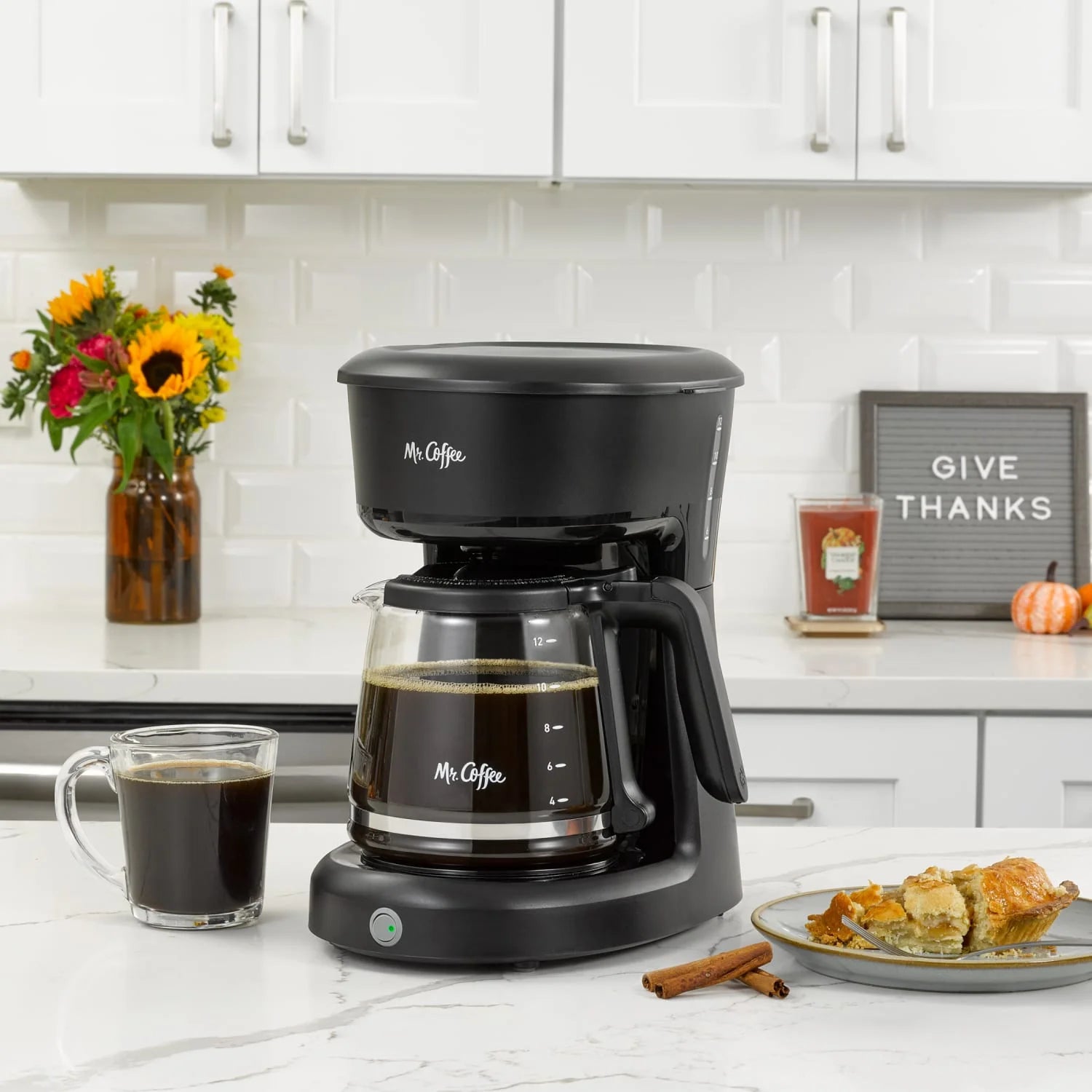 12-Cup Switch Coffee Maker, Black