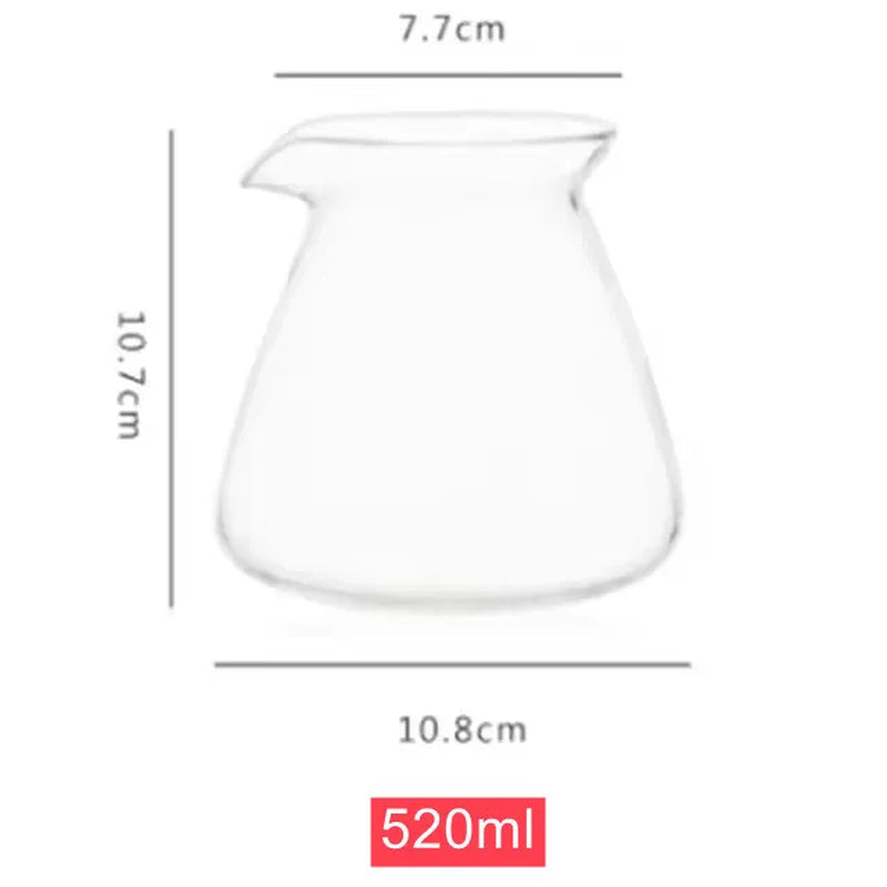 200Ml 275Ml Glass Coffee Server Coffee Sharing Pot Sniffing Mug Catcher Cup Coffee Tea Kettle Hand Brewing Coffee Bariata Tools