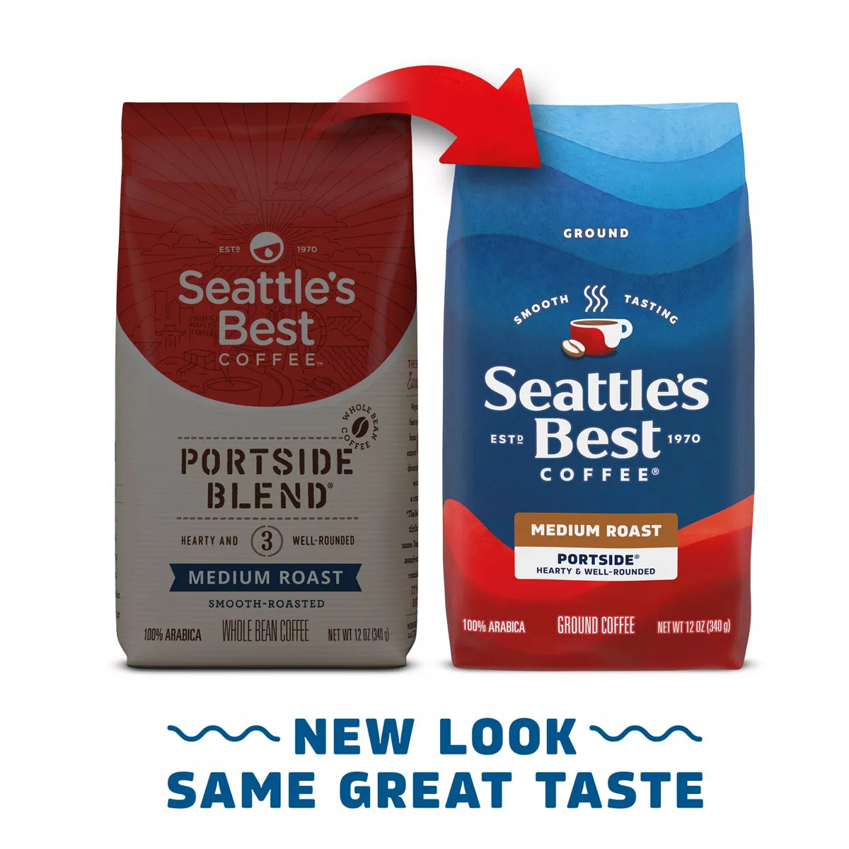 Seattle'S Best Coffee Portside Blend Medium Roast Ground Coffee -12Oz Bag