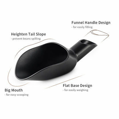 CAFEMASY Coffee Shovel 20G Measuring Scoop Funnel Coffee Beans Measuring Tool Multifunctional Coffee Spoon Coffee Accessories