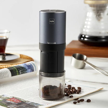 Electric Coffee Bean Grinder Italian Brewed Coffee Machine Household Wireless Portable Electric Coffee Grinder Rechargeable