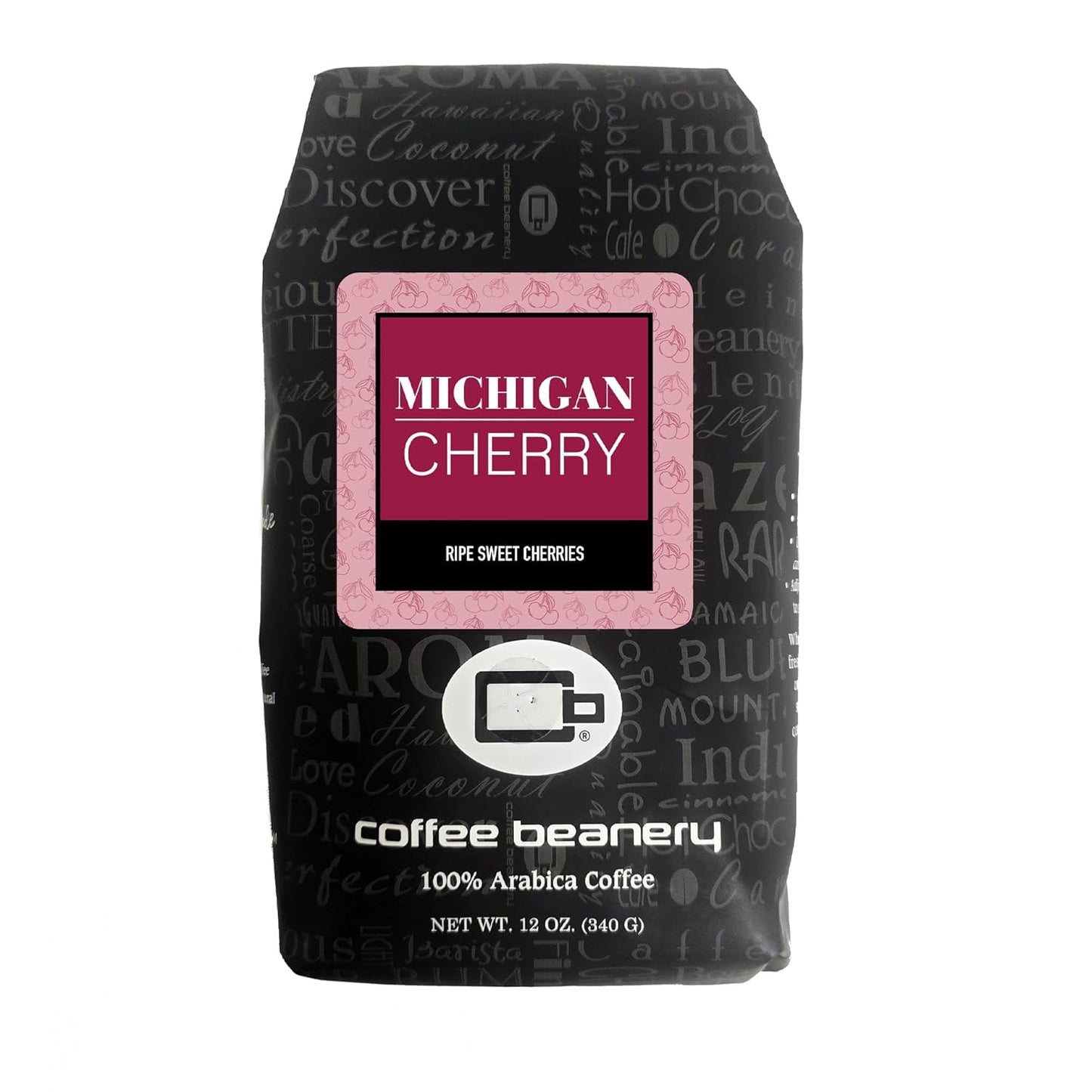 Michigan Cherry Flavored Coffee by  | 12Oz Specialty Medium Roast Whole Bean