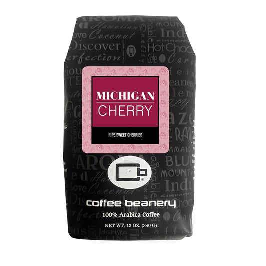 Michigan Cherry Flavored Coffee by  | 12Oz Specialty Medium Roast Whole Bean