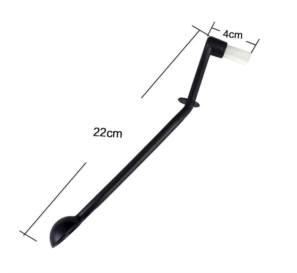 Coffee Machine Cleaning Brush with Spoon for Espresso Machine / Coffee Cleaning Tool Coffee Machine Tools