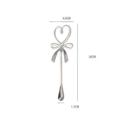 Coffee Spoon Long Handle Flatware Coffee Accessories Tool Kitchen Teaspoons Tableware Coffee Scoops Coffeeware