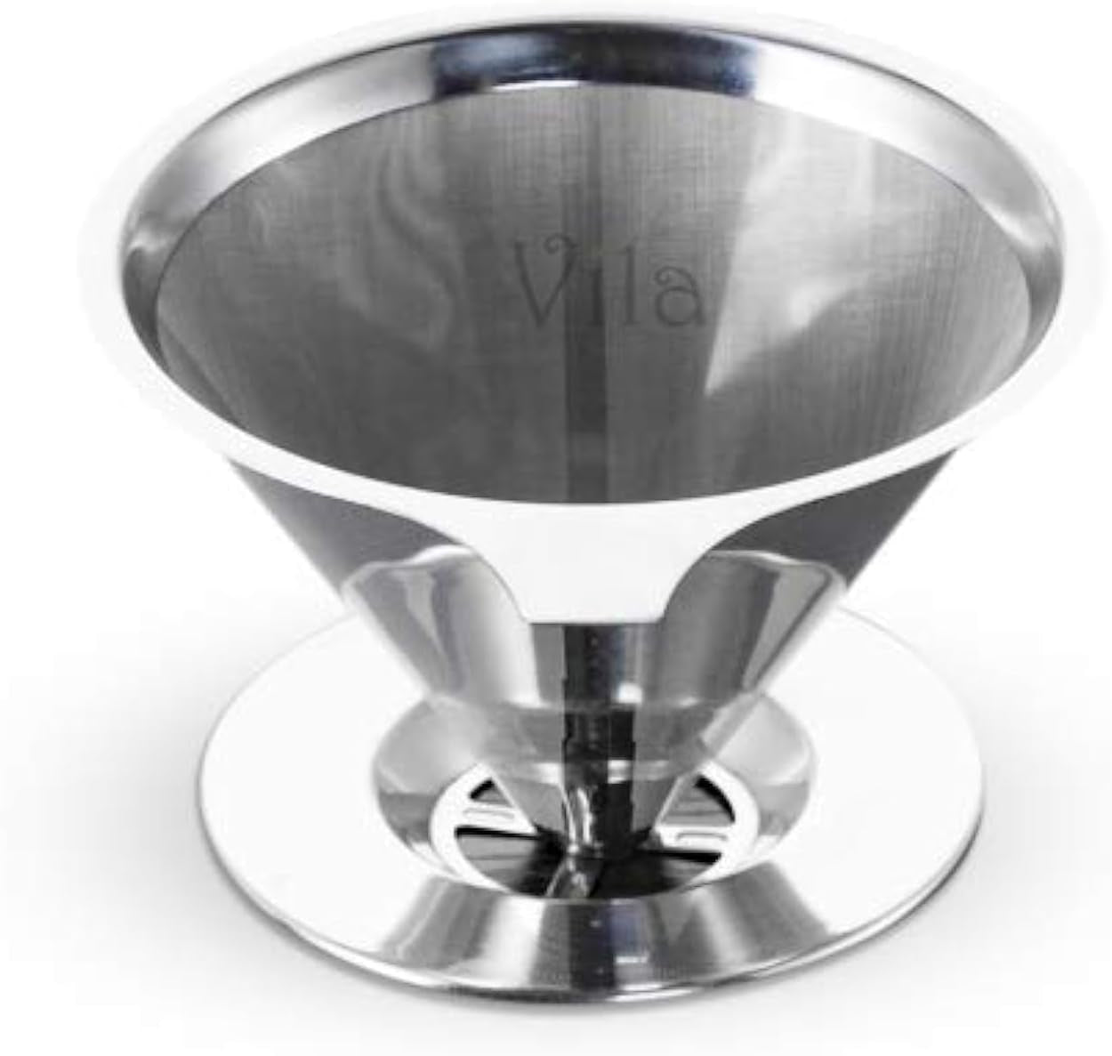 Coffee Filter Fine Mesh Coffee Maker Stainless Steel Pour over Coffee Dripper