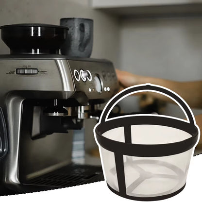 Coffee Filter Basket Stainless Steel Mesh Nylon Coffee Filter Machine Reusable Tea Coffee Filter Screen Coffee Accessories