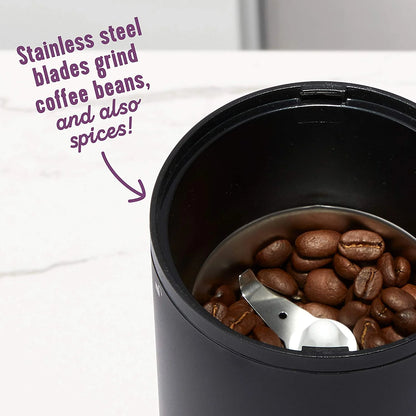 Simple Grind 14 Cup Coffee Grinder, Black