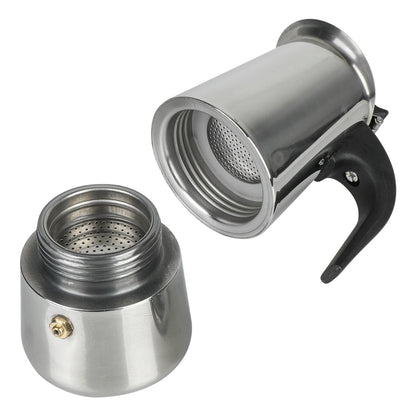 Mocha Espresso Latte Stovetop Filter Stainless Steel Coffee Pot for Barista Moka Coffee Maker Coffee Maker Pot Coffee Pot