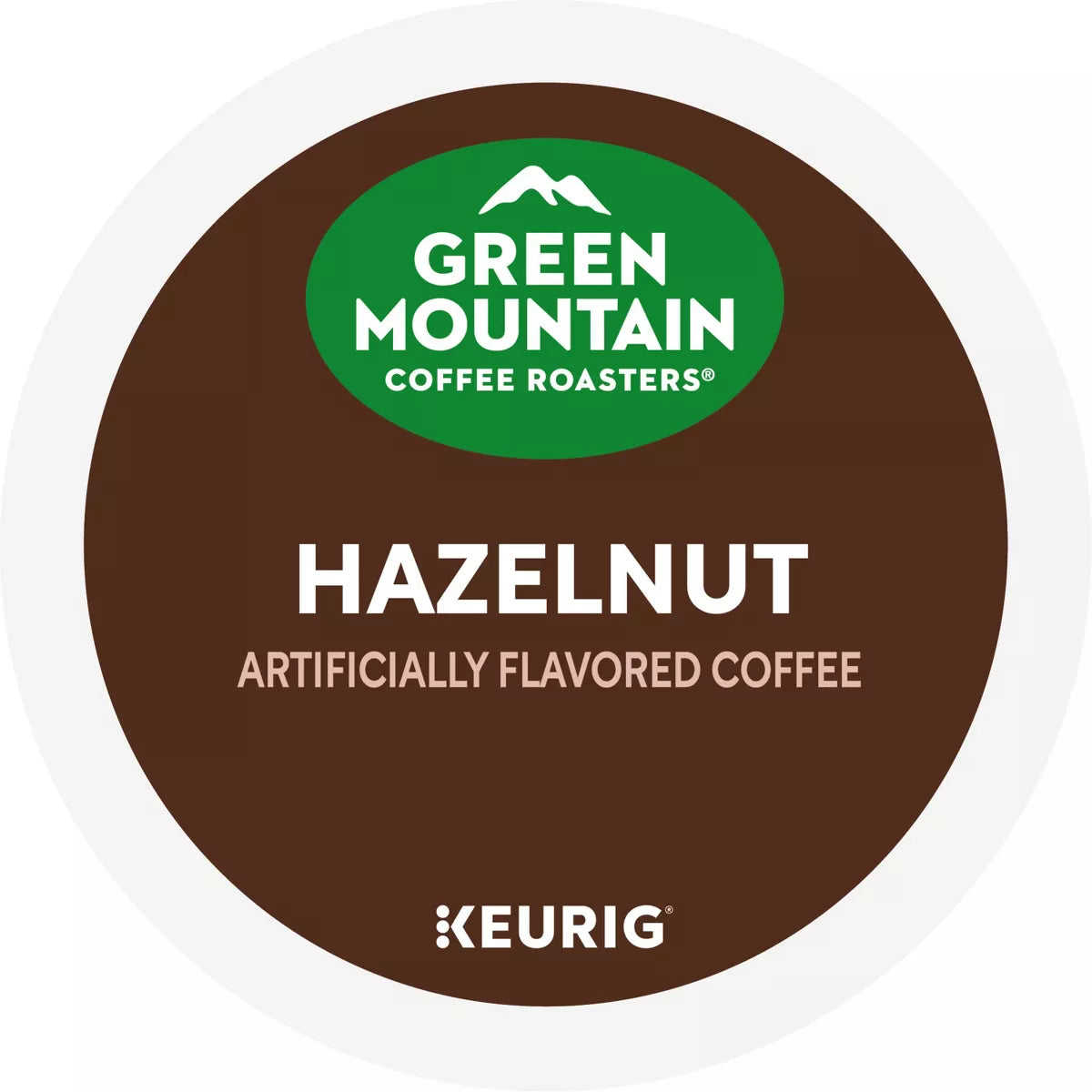 24Ct Green Mountain Coffee Hazelnut Keurig K-Cup Coffee Pods Flavored Coffee Light Roast