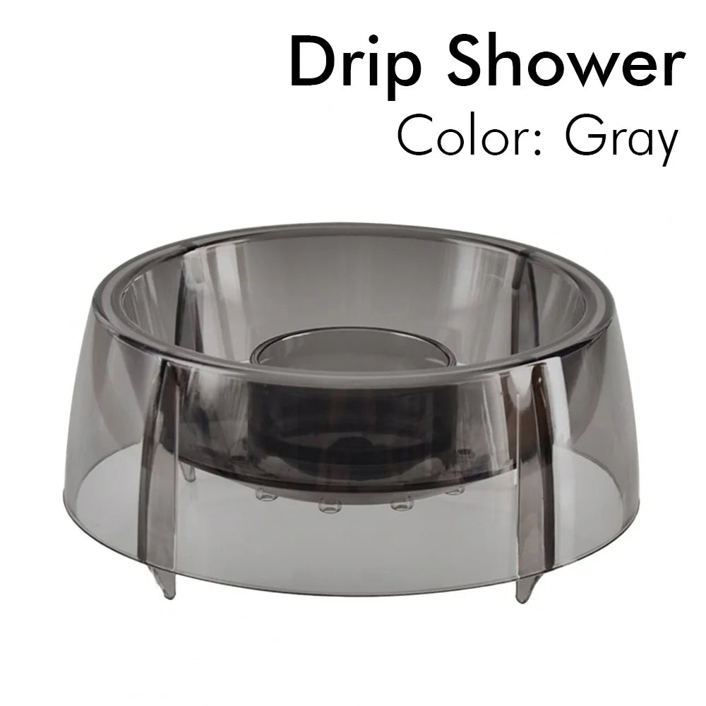 Coffee Filter Drip Shower V02 Coffee Dripper V Shape Pour over Coffee Dripper Hand Brew Coffee Filter Cup Plastic 60 Degree