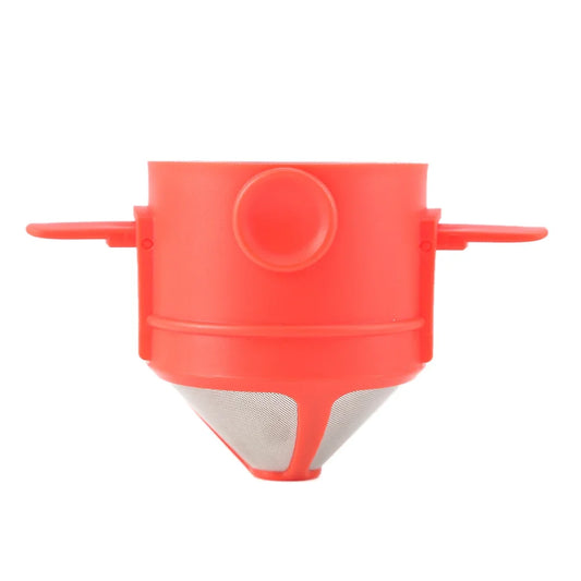 Experience the Perfect Brew Anywhere with Our Foldable Portable Coffee Filter - Eco-Friendly Stainless Steel Dripper for Drip Coffee and Tea