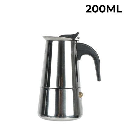 Mocha Espresso Latte Stovetop Filter Stainless Steel Coffee Pot for Barista Moka Coffee Maker Coffee Maker Pot Coffee Pot