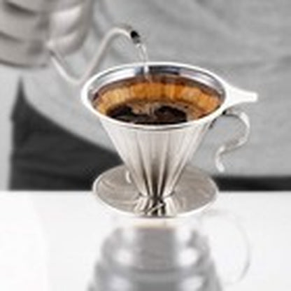 Coffee Filter Fine Mesh Coffee Maker Stainless Steel Pour over Coffee Dripper