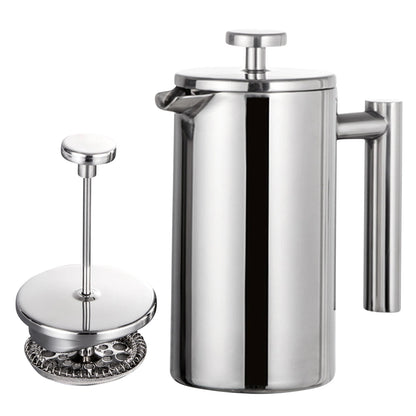350Ml/800Ml/1000Ml French Press Coffee Maker Stainless Steel Double Walled Insulated Coffee Maker Pot Coffee Maker Coffee Pot