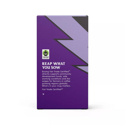 Death Wish Coffee Organic and Fair Trade Espresso Roast Single-Serve Coffee Pods 18Ct/7.2Oz