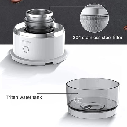 Youpin Mini Coffee Machine Hand-Pressed Coffee Maker Coffee Brewer Grinder Automatic Hand Drip Coffee Americano Maker Coffeeware