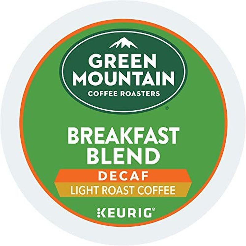 Green Mountain Coffee Roasters Breakfast Blend Decaf Coffee, Keurig Si