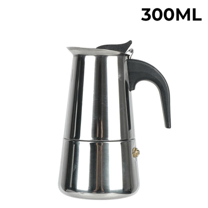 Mocha Espresso Latte Stovetop Filter Stainless Steel Coffee Pot for Barista Moka Coffee Maker Coffee Maker Pot Coffee Pot