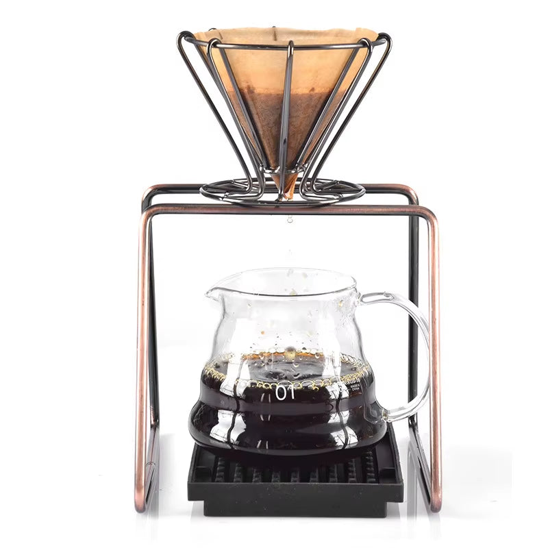Coffee Filter Stander Tea Leaves Filter Holder Stand Rack Coffee Filter Baskets Permanent Coffee Dripper Coffee Accessories