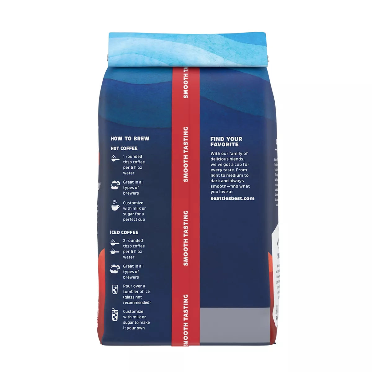Seattle'S Best Coffee Organic 6Th Avenue Bristo Dark Roast Ground Coffee - 10Oz