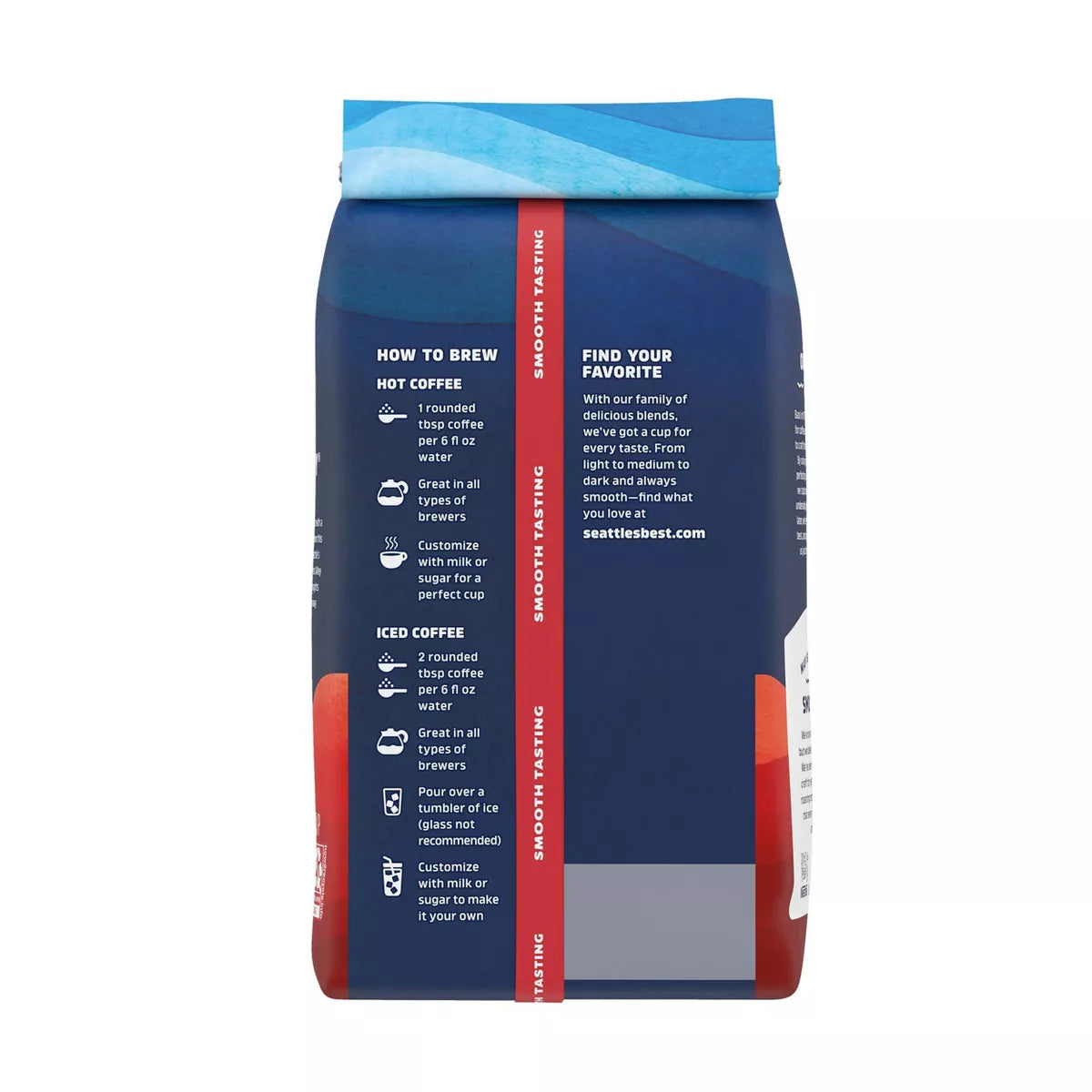 Seattle'S Best Coffee Post Alley Blend Dark Roast Ground Coffee -12Oz Bag