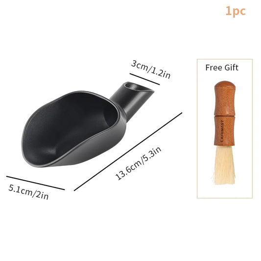 CAFEMASY Coffee Shovel 20G Measuring Scoop Funnel Coffee Beans Measuring Tool Multifunctional Coffee Spoon Coffee Accessories