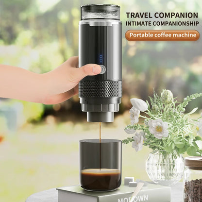 Portable Coffee Machine Coffee Maker Electric Capsule Ground Coffee Brewer Fit for Coffee Powder and Coffee Capsul Suitable
