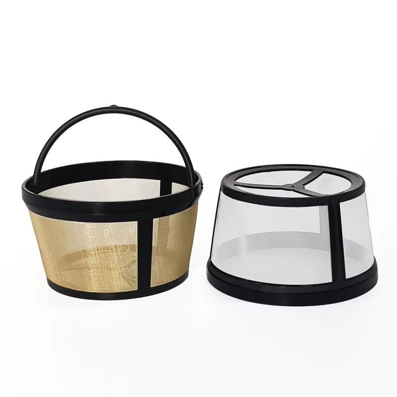 Coffee Filter Basket Stainless Steel Mesh Nylon Coffee Filter Machine Reusable Tea Coffee Filter Screen Coffee Accessories