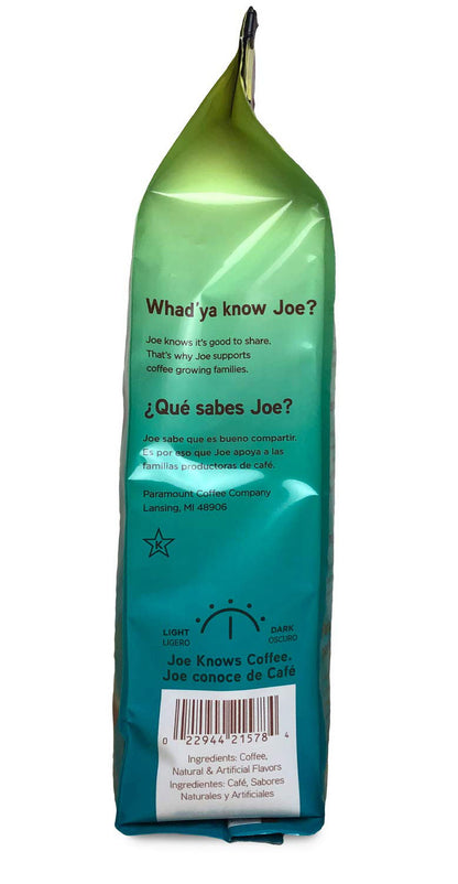 , Coconut Crazy Joe, 12Oz Bag, Medium Roast, Flavored Coffee