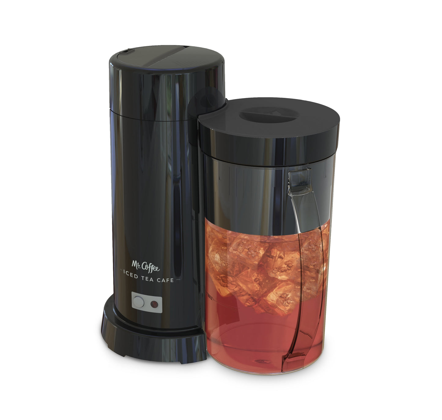 Iced Tea & Iced Coffee Maker, Plastic, Black