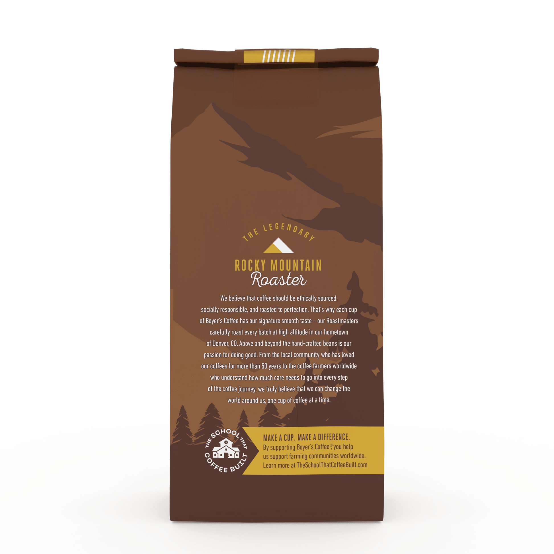 Aspen Gold Coffee, Whole Bean Coffee, Medium Roast, 28 Oz, Caffeinated