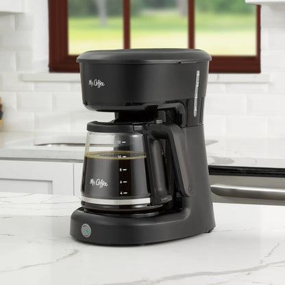 12-Cup Switch Coffee Maker, Black